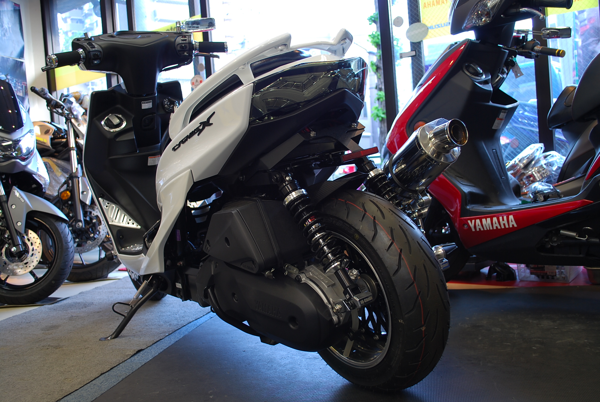 X-MAX ローダウン　シグナス改　ダンガン　ホイール 021